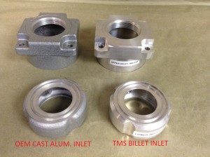 TMS Custom Billet Aluminum Lower Inlet